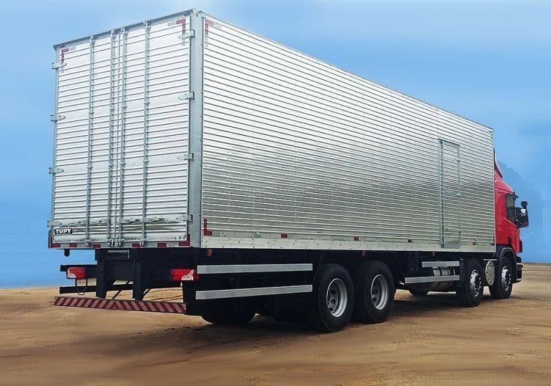 Carroceria baú alumínio caminhão truck perfis extrudados